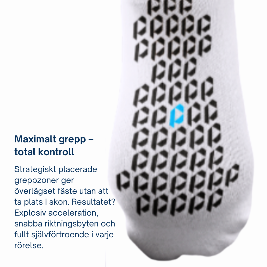 Playmkr Grip Sock Hvid
