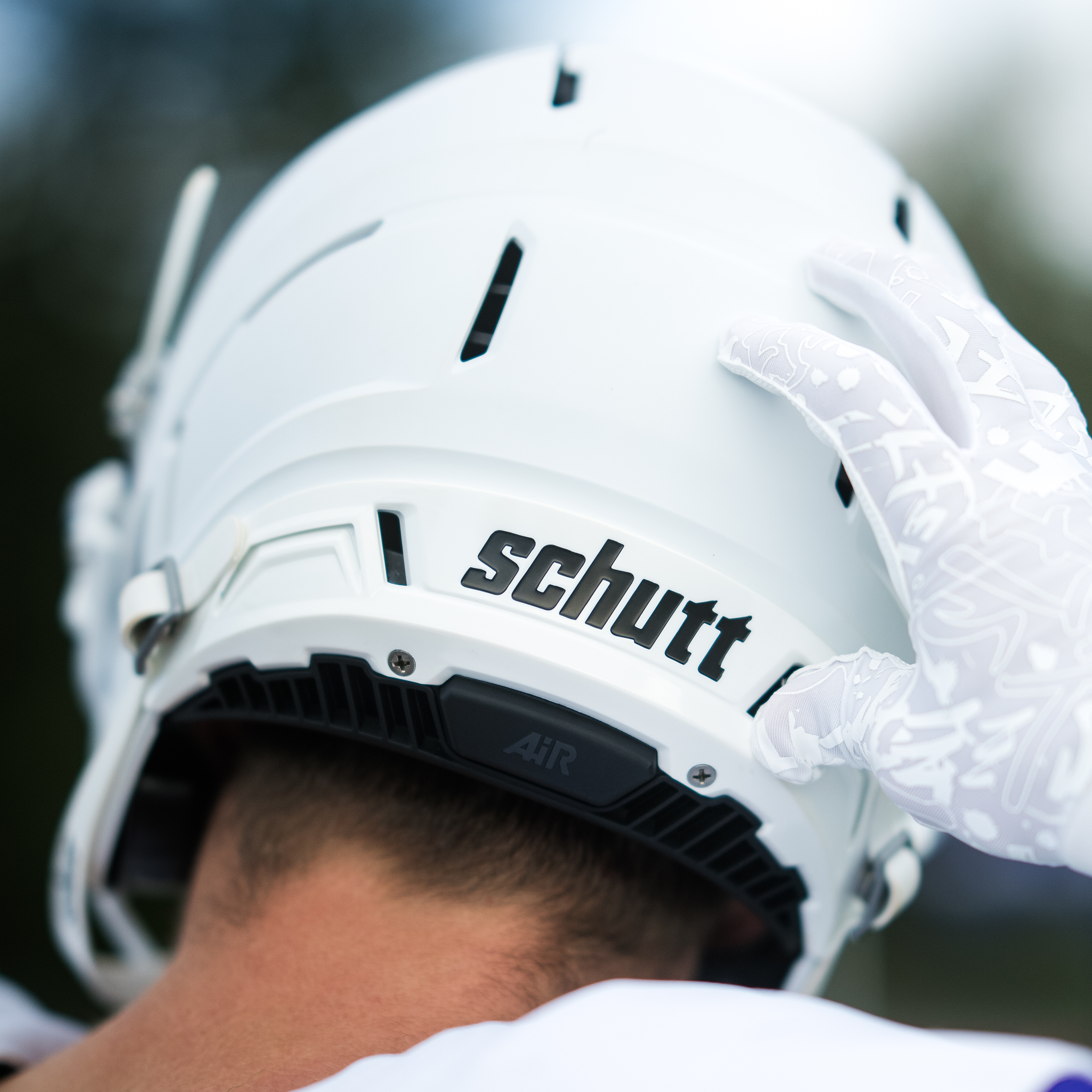 Schutt F7 AIR on the field