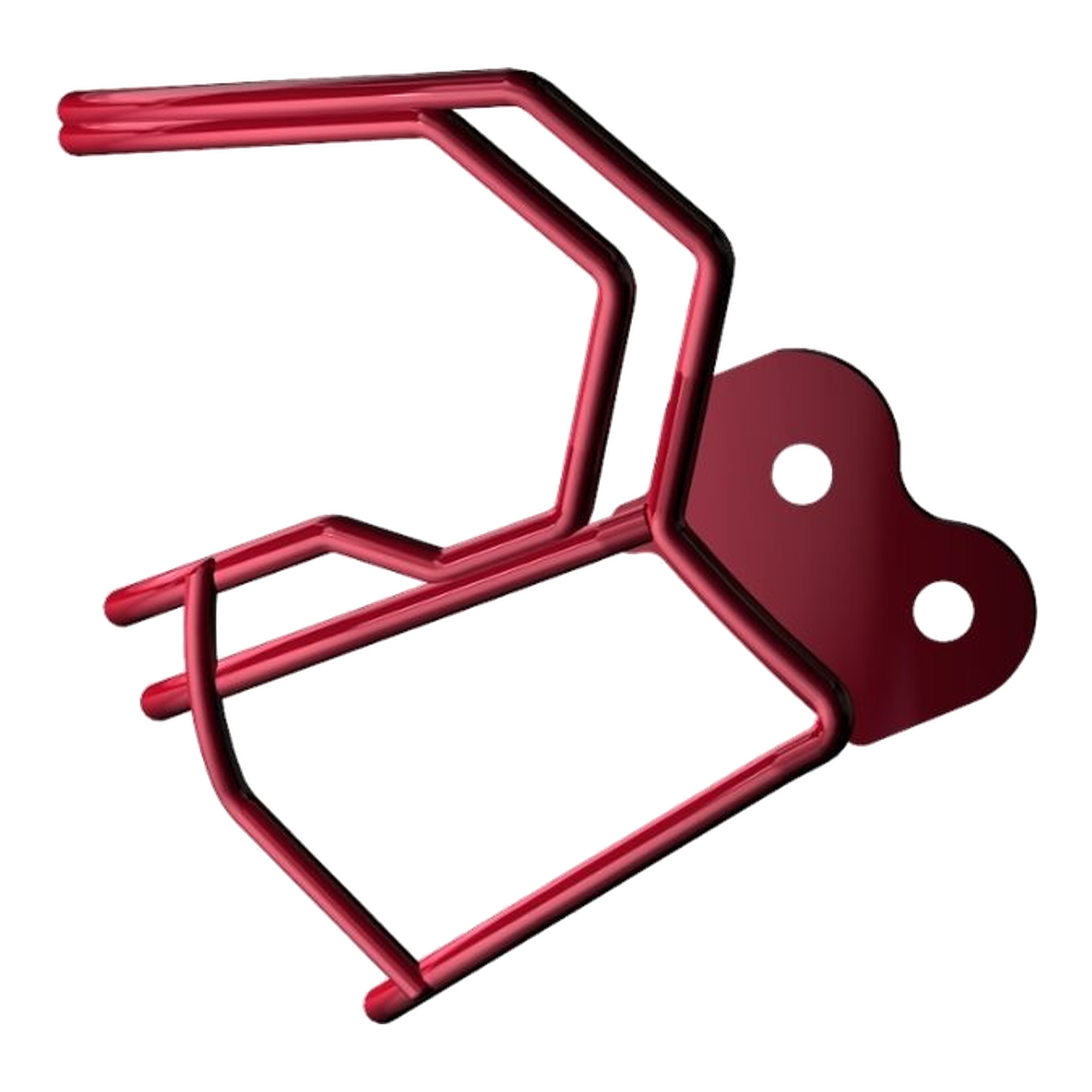 Riddell AXIOM Facemask W-2B-HP-S in Scarlet (Red), view 3