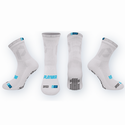 Playmkr Grip Sock Hvid