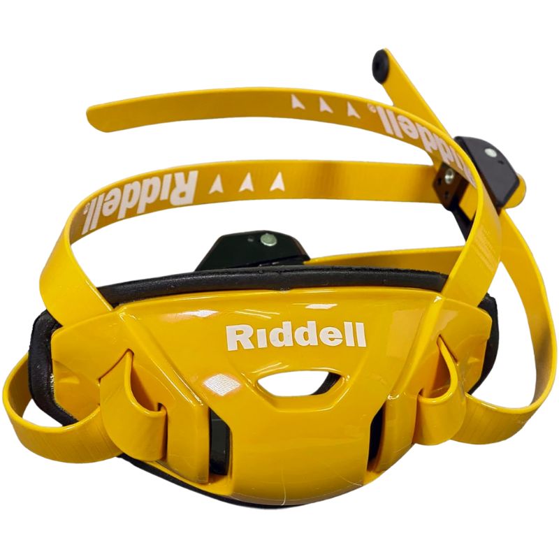 Riddell SpeedFlex Hard Cup Cam Loc Chinstrap in Gold