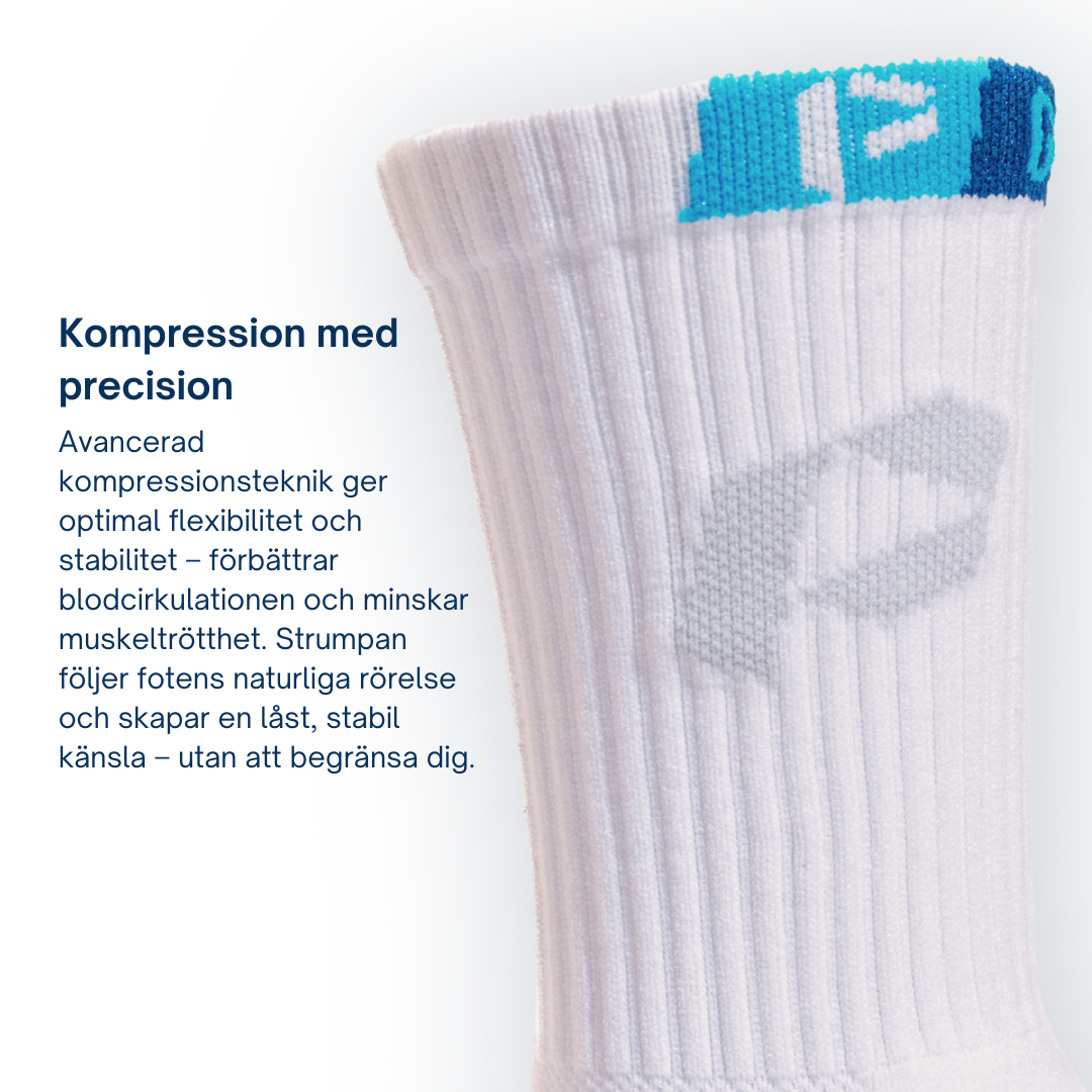 Playmkr Grip Sock Hvid