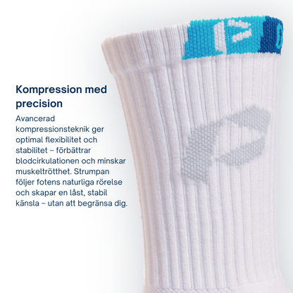 Playmkr Grip Sock Hvid