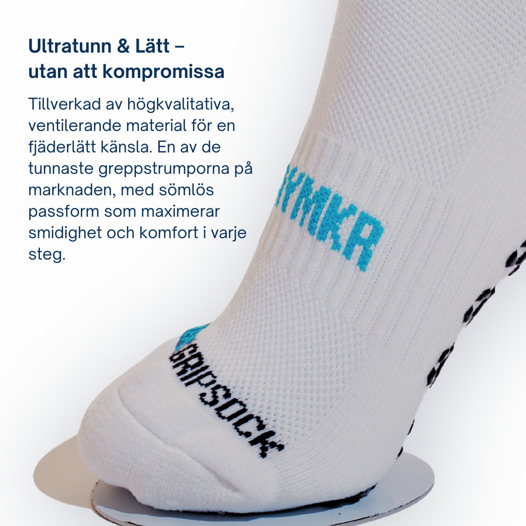 Playmkr Grip Sock Hvid