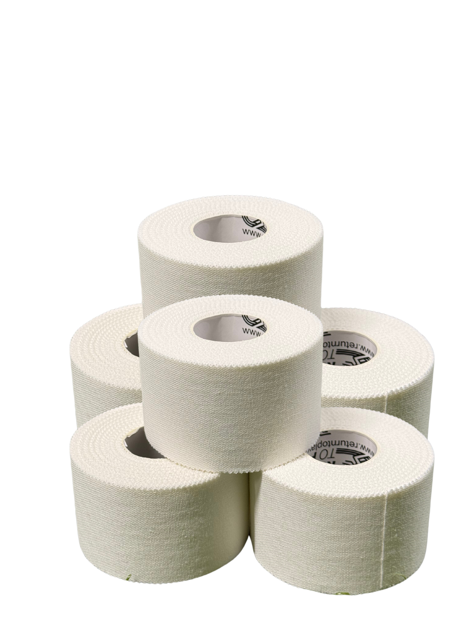 Return to Play Sports Tape White — individual roll close-up