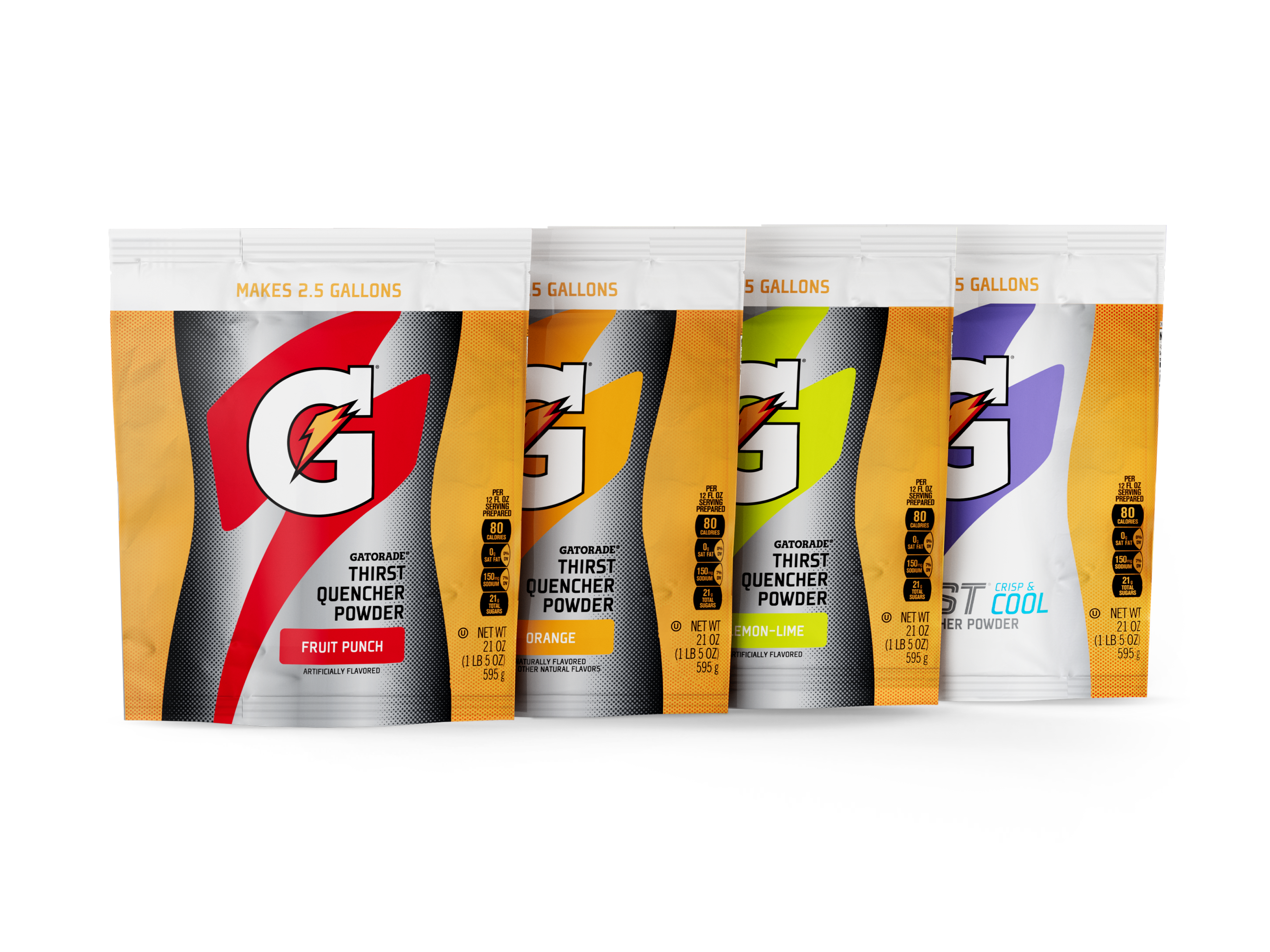 Gatorade Thirst Quencher Powder Variety Pack 32 bags