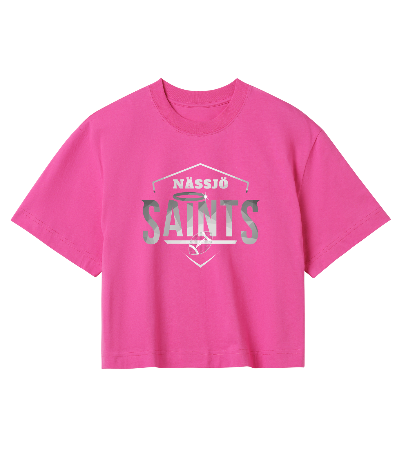 Nässjö Saints Women's Crop Top - Premium crop_top from REYRR STUDIO - Shop now at Reyrr Athletics