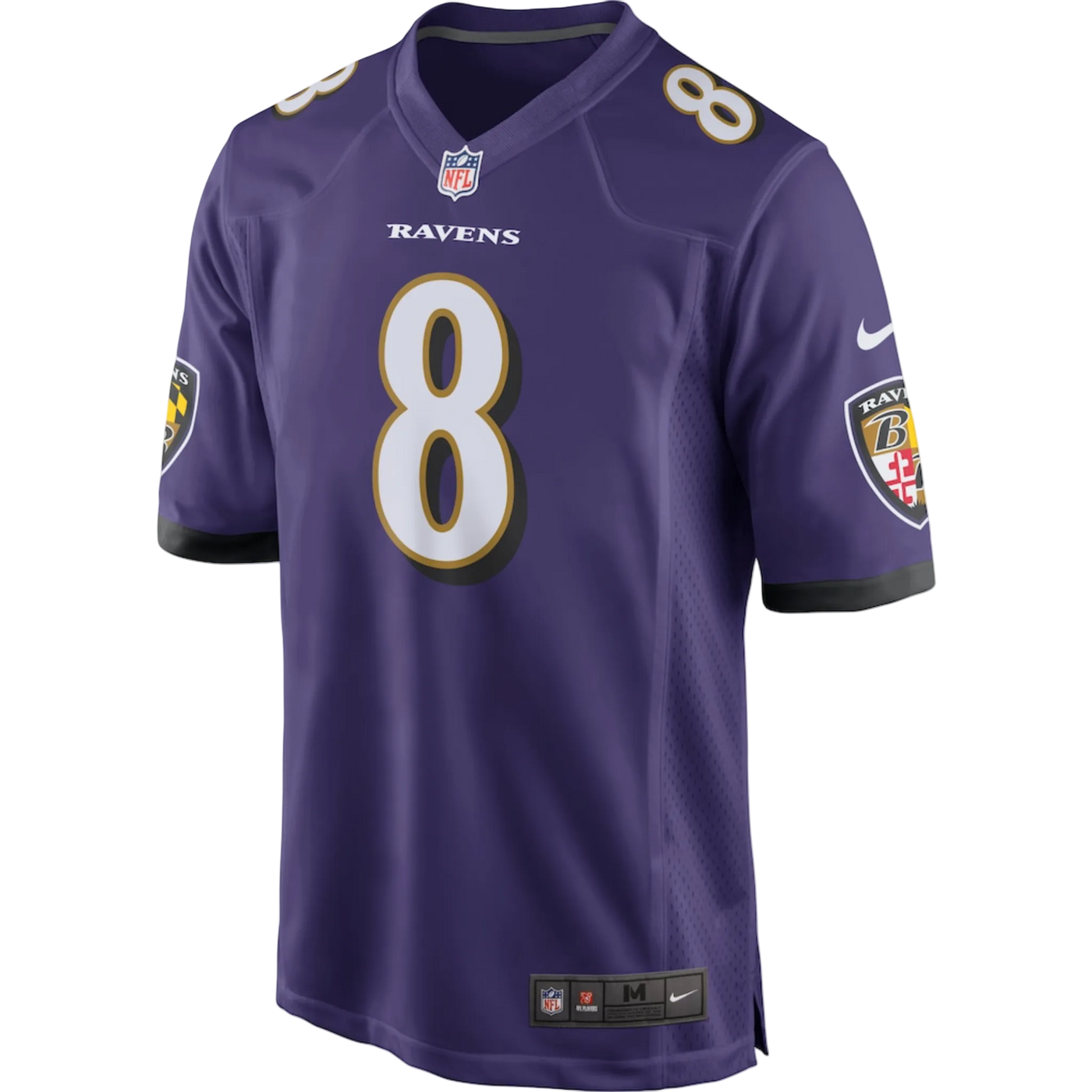 Lamar Jackson Nike Kamptrøye (Baltimore Ravens)