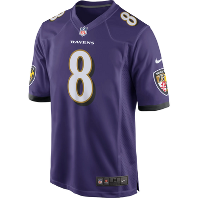 Lamar Jackson Nike Kamptrøye (Baltimore Ravens)