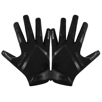 Reyrr Zero gloves black lightweight sports gloves with Reyrr GripTech for football and floorball players
