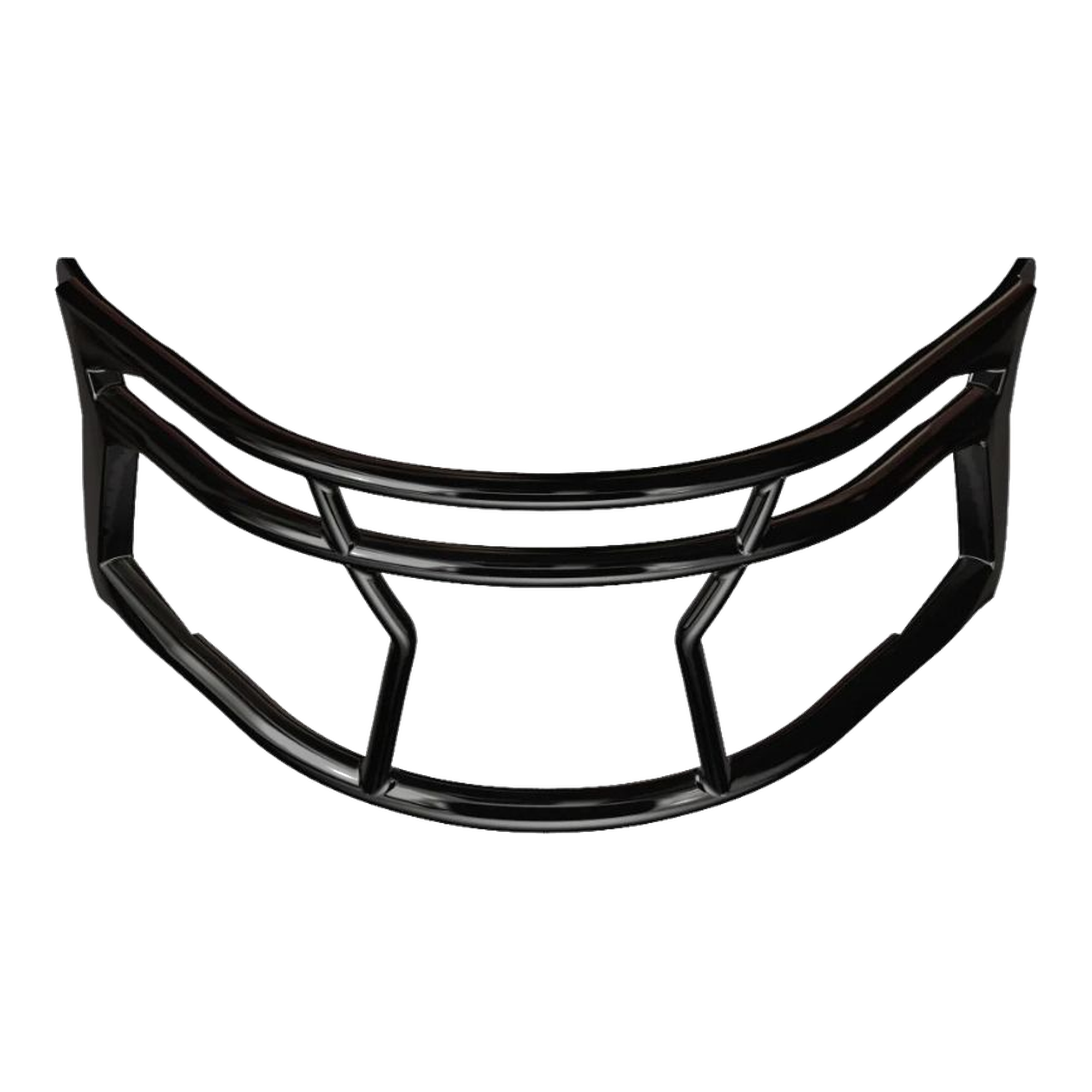 Riddell AXIOM Facemask 2B-HP-S in Black, front view