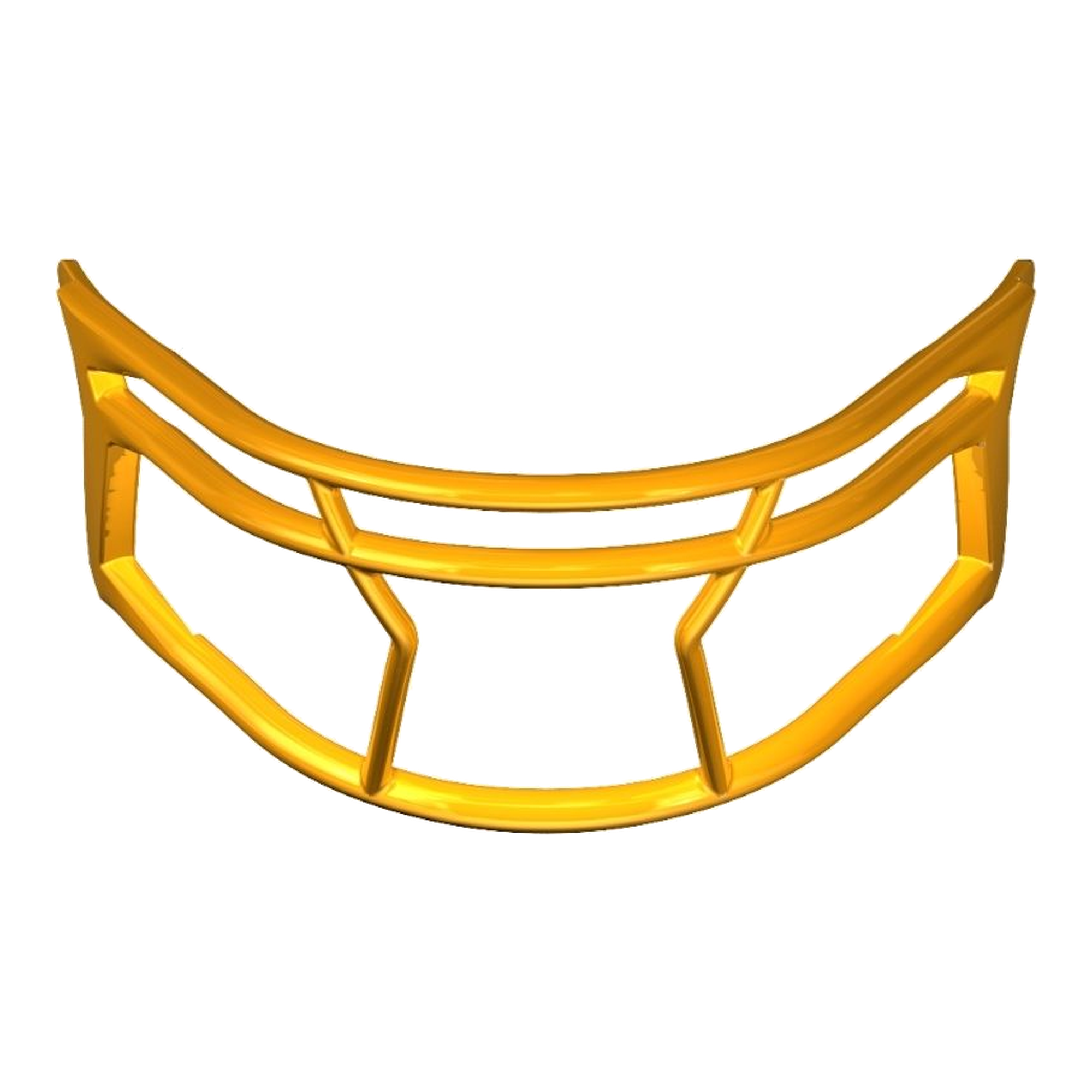 Riddell AXIOM Facemask 2B-HP-S in Green Bay Gold, view 1