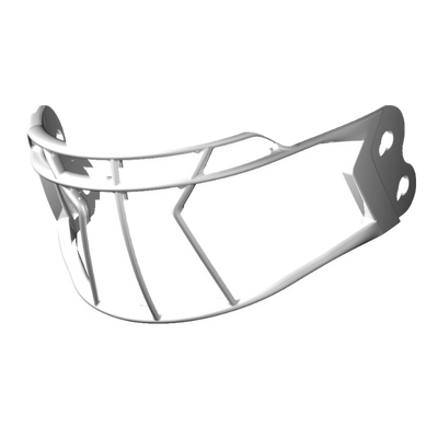 Riddell AXIOM Facemask 2BC-HP-S in White, view 2