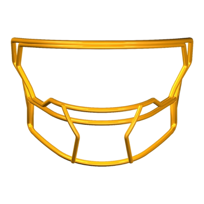 Riddell AXIOM Facemask W-2B-HP-S in Green Bay Gold, view 1