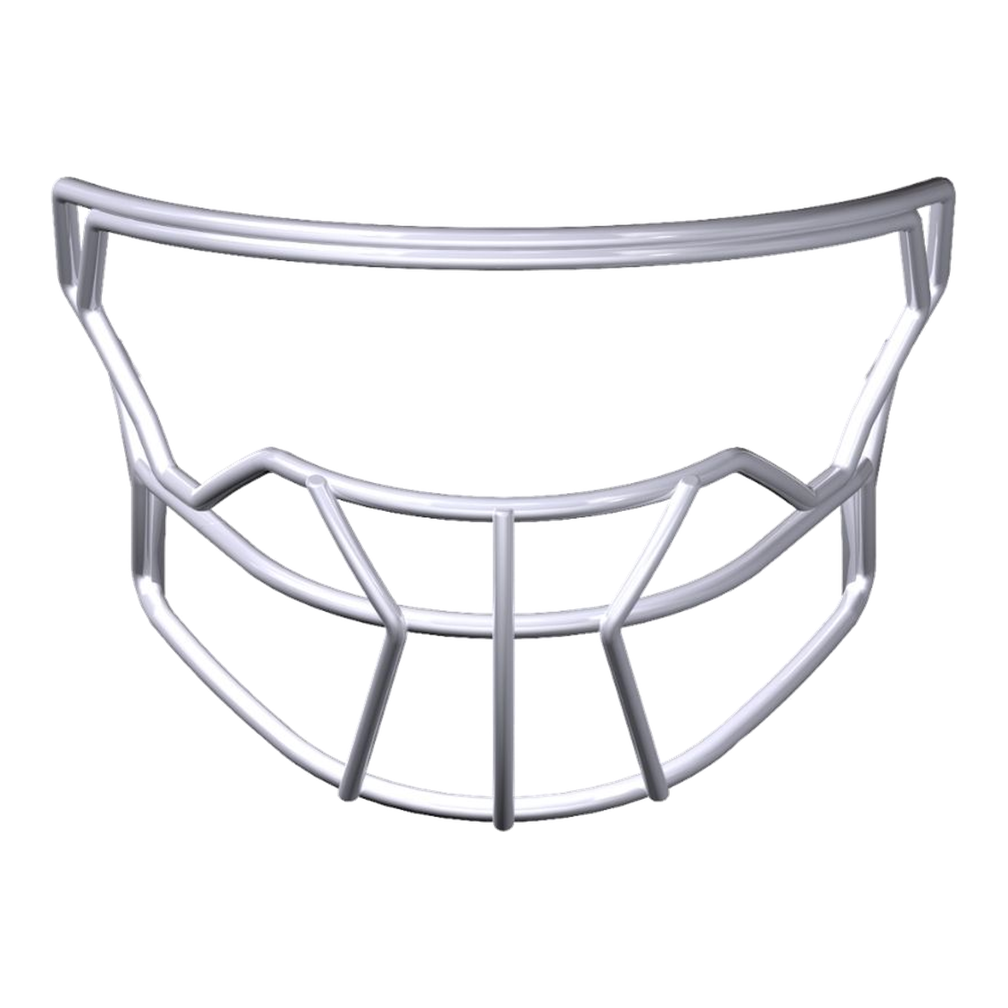 Riddell AXIOM Facemask W-2BC-HP-S in White, view 1
