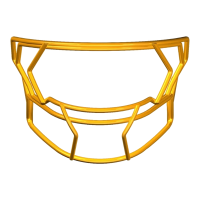 Riddell AXIOM Facemask W-2EG-HP-S in Green Bay Gold, view 1