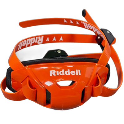 Riddell SpeedFlex Hard Cup Cam Loc Chinstrap in Orange