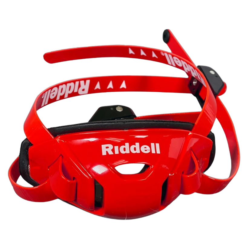 Riddell SpeedFlex Hard Cup Cam Loc Chinstrap in Scarlet