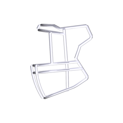 Riddell SF-2EG-II football helmet faceguard compatible with SpeedFlex Platform for multiple player positions