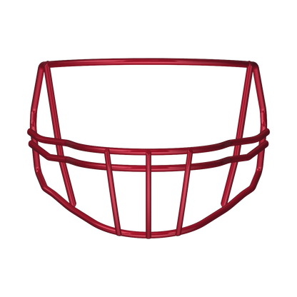 Riddell S2B-HS4 red football helmet face mask front view