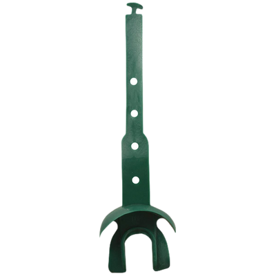 Vettex Doubleguard green football mouthguard with adjustable strap and lip protection